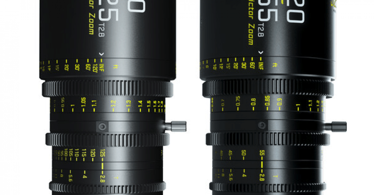 DZOFilm Pictor 20-55mm & 50-125mm T2.8 Cine Zooms 