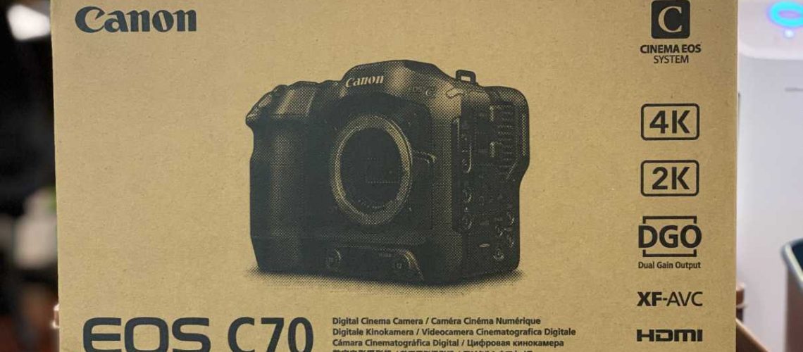 專業級數位攝影機- EOS C70
